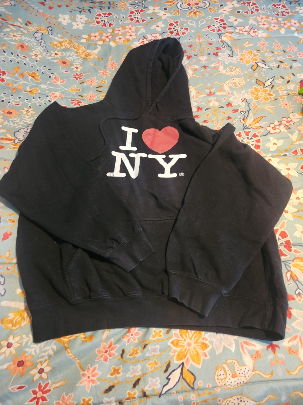 Women Black "I ♥ NY" Hoodie